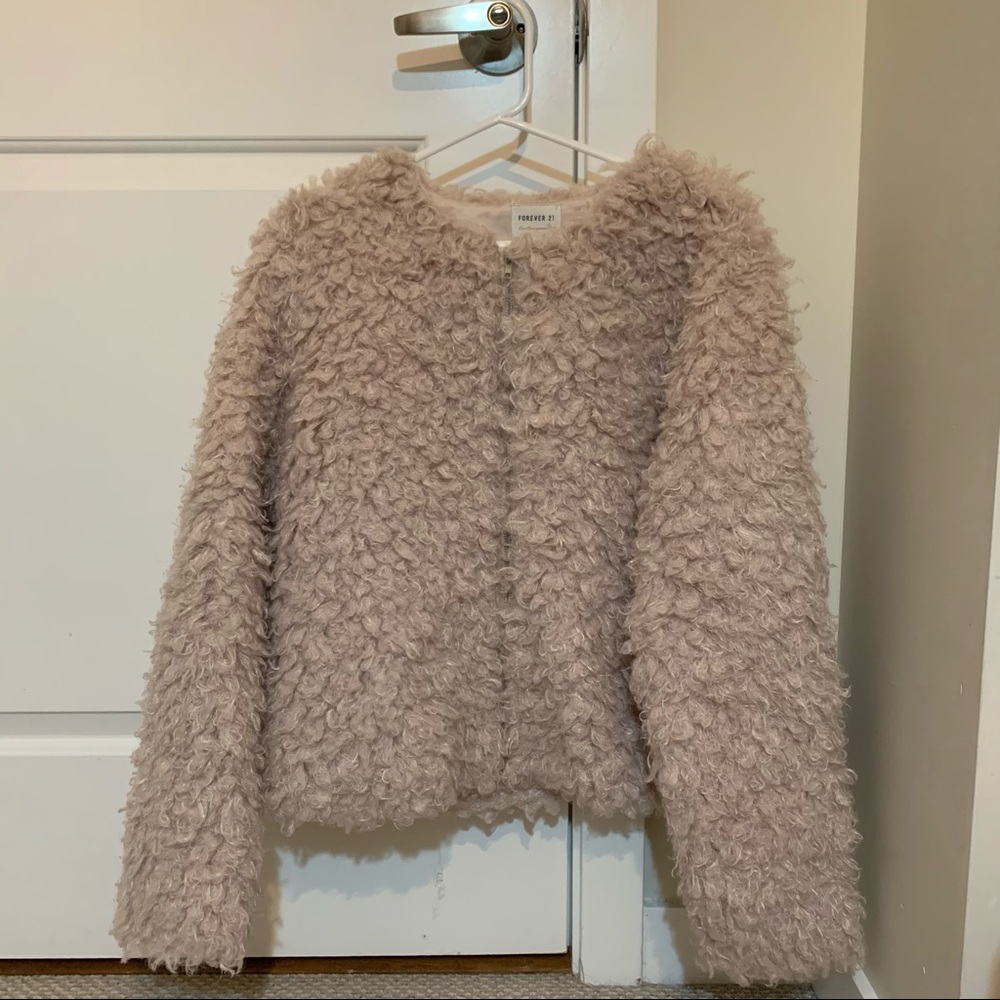Forever 21 Teddy jacket